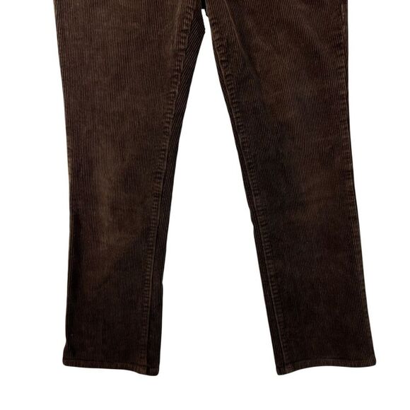 Vintage 8p RALPH LAUREN Women's Sable Brown Classic Corduroy Pants 8p - Picture 2 of 16
